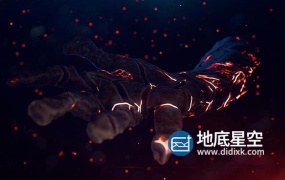 烈焰材质-C4D Redshift火山烈焰材质 coal shader