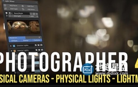 Blender插件-摄像机灯光设置插件 Photographer 4.5.6