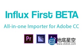 AE/PR插件-多种特殊视频编码格式素材直接导入软件工具 Influx Free Beta V0.6.0beta6 Win/Mac