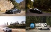 环境贴图-汽车公路山路HDR环境贴图