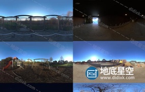 环境贴图-6个高清室外环境HDR贴图素材