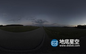 环境贴图-户外道路HDR环境贴图