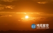 视频素材-唯美的夕阳日落太阳下山自然风景延时视频