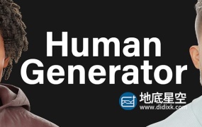 Blender插件-人体模型生成插件 Human Generator V2.0