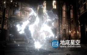 AE模板-哈利波特魔法魔幻神仙法术能量烟雾闪电保护罩粒子冲击波水花传送门特效动画 Particular