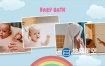 AE模板-多彩时尚卡通儿童婴儿照片创意视频相册片头 Autumn Baby Collection B161