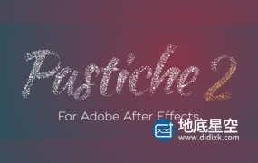 AE插件-中文汉化版众多图片文字汇聚成自定义图形 Pastiche v2.1.15 Mac/Win