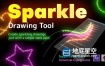 AE脚本-自定义MASK路径闪光生成器 Sparkle Drawing Tool