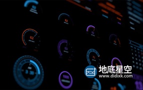 AE模板-未来科技感HUD动画元素
