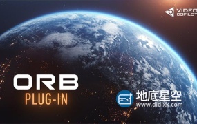 AE插件-三维星球特效插件VideoCopilot ORB v1.0.3 Win/Mac M1