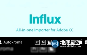 AE/PR插件-直接导入编辑MKV/MOV/FLV格式素材视频解码器 Influx v1.1.6 Win