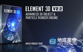 AE插件-E3D三维模型 Element 3D v2.2.3 (2192) Win支持多帧渲染