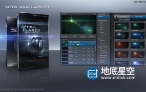 AE插件-专业高级镜头光晕耀斑特效 Optical Flares v1.3.8 Win/Mac M1