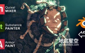 Blender插件- PBR材质桥接导入插件 Pbr Bridge V1.2.5 For Blender