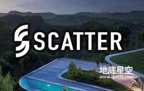 Blender插件-花草树木模型随机分布散步生成插件 Blender Market – Scatter 5.0