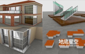 C4D插件-仿CAD建筑建模 WTools3D LWCAD v2021