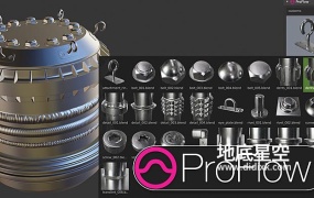 Blender插件-模型焊接螺丝模具插件 Blender Market – ProFlow v0.0.6