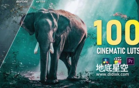 LUTS预设-100种大气电影预告片史诗级LUT调色预设