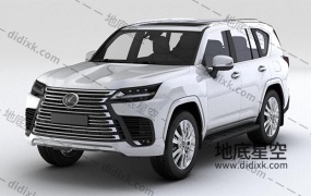 3D模型-雷克萨斯汽车3D模型Lexus LX 600 2022