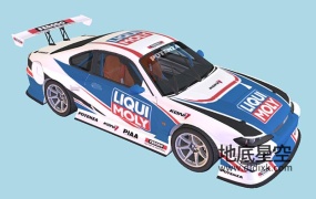 3D模型-日产赛车模型 Silvia S15 C4D模型