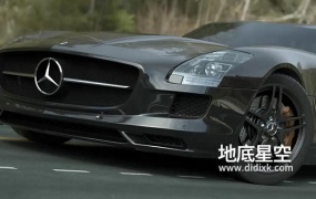 3D模型-OCTANE奔驰汽车C4D模型