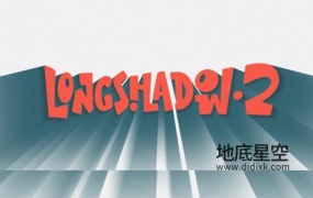 AE插件-长拖尾阴影投影特效 LongShadow 2 v1.0 Win