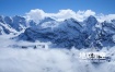 视频素材-瑞士阿尔卑斯山景观延时摄影