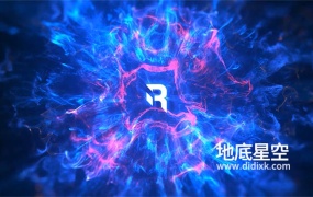 AE模板-能量冲击波Logo标志展示动画