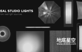 C4D预设-Vray摄影棚灯光环境预设 V-Ray Studio Tools Pro 1.5