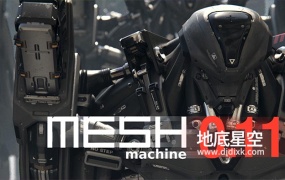 Blender插件-网格建模附加程序 MESHmachine V0.12.0