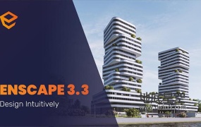 Rhino/SketchUp/Archicad/Revit实时渲染插件 Enscape 3D V3.3.0+ 预设库