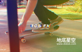 AE模板-150种信号故障干扰损坏毛刺特效叠加动画