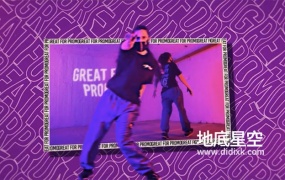 AE模板-时尚动感的人物介绍抠像定格冻结帧视频照片动画
