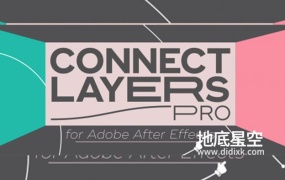 AE脚本-点线路径线条连接MG动画 Connect Layers PRO v1.3.2 +使用教程