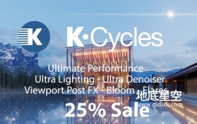 Blender插件-高级GPU渲染器 K-Cycles V3.20 RTX Win版本
