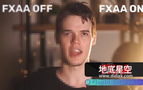 AE插件-画面抗锯齿平滑柔和边缘 FXAA v1.1 Win/Mac + 使用教程