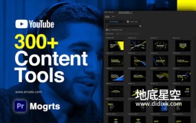 PR模板-300+网站文字标题互联网社交媒体视频标志logo图形包装动画