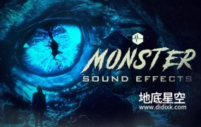 音效素材-悬疑恐怖的兽人怪物巨人精灵虫子僵尸怪物咆哮呻吟音效