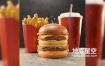3D模型-麦当劳肯德基快餐可乐汉堡薯条C4D模型