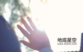 视频素材-实拍唯美逆光手指轻舞感受阳光