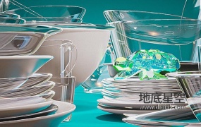 Blender插件-三维真实玻璃材质着色器 Eevee Glass Shader V2