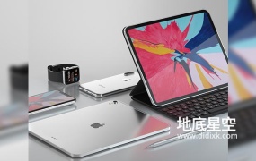 3D模型-苹果平板电脑C4D OCTANE模型ipad pro