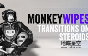 AE脚本-图层切割拆分拼贴变换动画工具 Monkey Wipes V1.00 + 使用教程