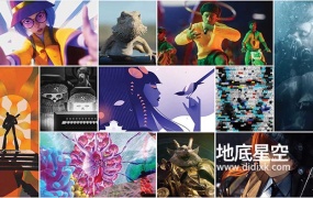 Stash 154 电视广告栏目包装VFX动画创意样片合集