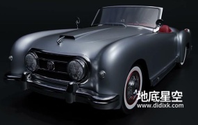 Blender教程-Blender 3.0复古汽车老爷车完整制作工作流程教程