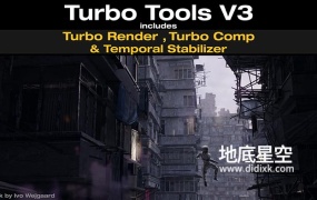 Blender插件-加快渲染速度 Turbo Render V3.0