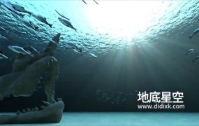 Blender插件-三维真实海底模拟工具 Procedural Water Material V2