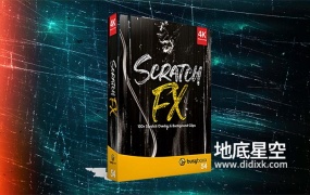 视频素材-104种刮伤损坏划痕污渍叠加特效合成