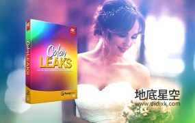 视频素材-103个唯美漂亮的彩色泄漏光效光斑效果