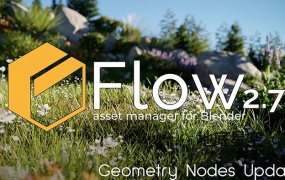 Blender插件-新一代资源管理器工具 Flow v2.7
